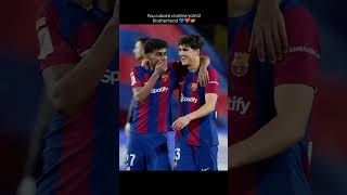 Pau Cubarsí x Lamine yamal came long way 💙❤️✨ youtubeshorts forcabarca [upl. by Amelus239]