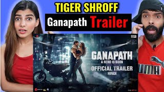 GANAPATH Trailer Reaction  Amitabh B Tiger Shroff  Kriti S  Vikas B Jackky B  20 [upl. by Anbul]