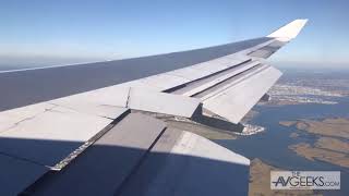 Boeing 747  Triple Slot Flaps  TheAvGeekscom [upl. by Eelreveb980]