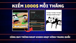 Quy Trình REUP Video Hoạt Hình Từ Trung Quốc Sang Việt Nam  NDGroup Việt Nam [upl. by Aihsoj]