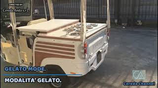 Ape Piaggio Calessino Gelato amp Cocktail [upl. by Wiedmann]