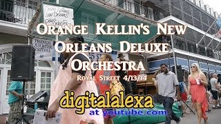 Orange Kellins New Orleans Deluxe Orchestra TWO SONGS  FQF  MORE at DIGITALALEXA channel [upl. by Hayley]