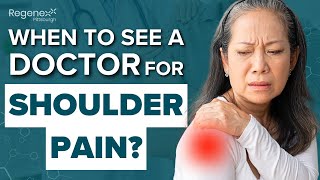 When Should I See A Doctor About Rotator Cuff Pain  Regenexx Pittsburgh [upl. by Varney857]