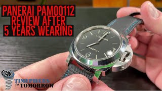 Panerai PAM00112 Review After 5 Years Wearing [upl. by Rufina]