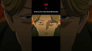 Want to Be Mysterious Use Law 4 of the 48 Laws of Power to Dominate School 48lawsofpower anime [upl. by Ettelohcin]