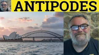 🔵 Antipodes Meaning  Antipodean Definition  Antipode Examples  Geography  Antipodes [upl. by Enileve]