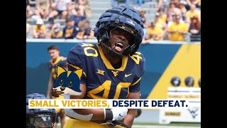 WVU footballs silver linings from Week 1 vs Penn State [upl. by Lupiv]