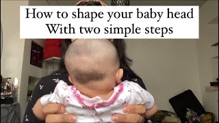 HOW TO SHAPE BABY HEAD  isma Imran [upl. by Carrington217]