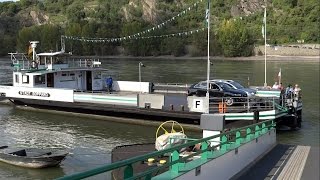 Oldtimerfaehre Boppard am Rhein [upl. by Dajma]