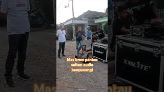 Sultan audio banyuwangi sampai dipantau langsong mas brew Karnaval druju tlogorejo [upl. by Pomcroy]