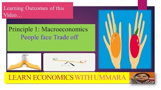 People face Tradeoff Macroeconomics Principle 1 [upl. by Wait403]