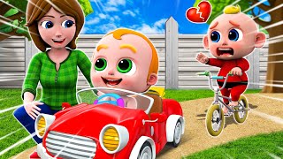 Dont Be Jealous Song  Mommy Dont Leave Me  Funny Kids Songs amp Nursery Rhymes  Songs for KIDS [upl. by Sinnod213]