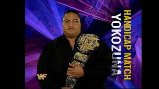 Yokozuna vs Bert Centeno amp Scott Taylor plus the appearance of The Undertaker Superstars 1994 [upl. by Oringa]