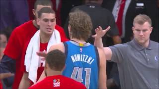 Dirk Nowitzki Game Winner vs Lakers Kobe shows RESPECT  Mavericks vs Lakers  January 26 2016 [upl. by Zalucki]