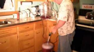 Making Fruit Concentrate Wine  Part 5 [upl. by Lateehs]