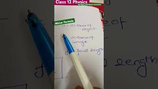 Mirror Formula Class 12 Physics Ray Optics and Optical Instruments [upl. by Mandych]