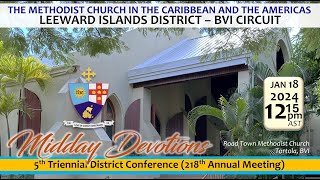 Midday Devotions of District Conference 2024 [upl. by Egreog434]