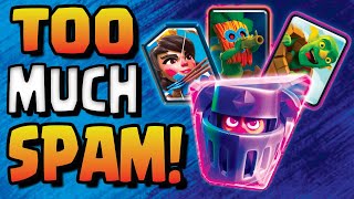 EVERYBODY Hates this SPAM Deck Evo Mega Knight Best Deck — Clash Royale [upl. by Millman864]