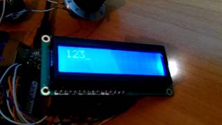 Beaglebone Black LCD Example [upl. by Elahcim]