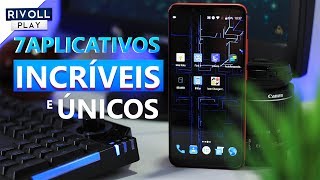 7 Aplicativos INCRÍVEIS e ÚNICOS para Android [upl. by Filemon228]