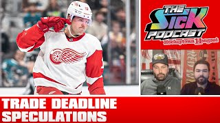 Trade Deadline Speculations  Red Wings Talk 12 [upl. by Ogilvy]