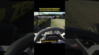 Romain Grosjean explains how to return to the F1 track midrace [upl. by Cloutman247]