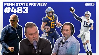 3 Guys Before the Game  Penn State Preview Episode 483 [upl. by Tenaj]