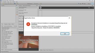 Mengatasi EasyWorship Erorr Violation Dengan Mudah [upl. by Niarda814]