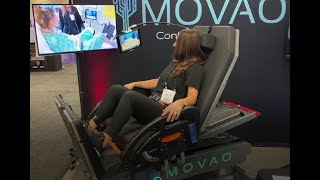 MOVAO GEN2 prototype with EXERGAMING App for ICU Early Mobility [upl. by Ddene]