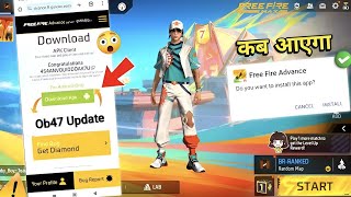 Advance Server Download Link🥳  free fire Advance Server  FF advance server  New update advance ff [upl. by Elamaj]