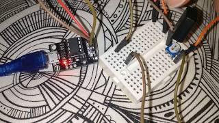 ATtiny85  LDR to pulse a LED [upl. by Towrey509]