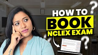 How to book NCLEX Exam  Registration with Pearson Vue DIY [upl. by Elwina]