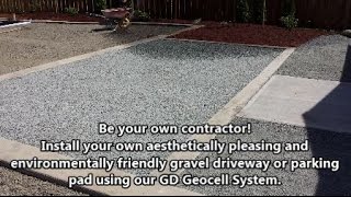 How to Install a Gravel Driveway or Gravel Parking Pad [upl. by Esila]