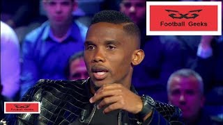 interview complet de samuel etoo sur sa carriere et qui evoque son envi daller au PSG صامويل ايتو [upl. by Otiragram]