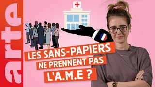 Les sanspapiers boudentils lAME   Désintox  ARTE [upl. by Punke71]