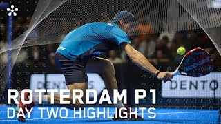 Rotterdam Premier Padel P1 Highlights day 2 men [upl. by Mastic]