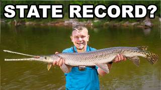 Can I Catch a State Record Gar Fish [upl. by Varrian]