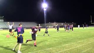 Hamilton Huskies Unified Football Game Against Higley Knights 102814 Pt 1 [upl. by Annawt]