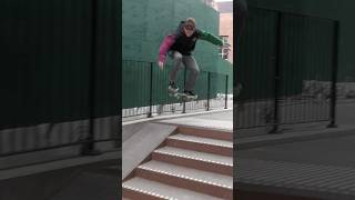 Double Carlsberg City Ollie skateboarding copenhagen [upl. by Kathe556]