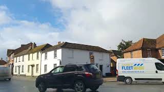 28 March 2024 hyperlapse video from st Peters hospital Chertsey to knaphill surrey uk 0900 am [upl. by Neenahs]