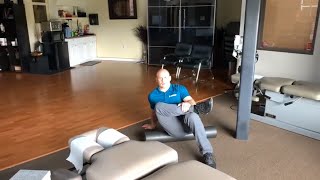 Temecula Chiropractor Dr Horst shows how to decrease hip and low back pain [upl. by Shina34]