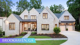 Stunning New Luxury Home w4 Car Garage  Temperature Controlled Wine Cellar FOR SALE in Atlanta [upl. by Gnuy700]