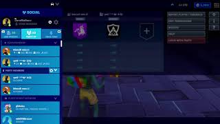 Live Fortnite Save The World Giveaway DropBox 144 Weapons amp Traps [upl. by Eppilihp]