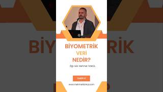 Biyometrik veri nedir shorts [upl. by Dorehs]