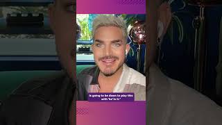 Adam Lambert explains Whataya Want From Me lyric change Shorts [upl. by Aniryt665]