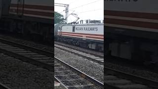 Shrill Tone WAP 5 with Shatabdi express old video shortsvideo trending viralvideo [upl. by Eelan]