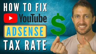 How to Fix Youtube Adsense Tax Treaty Info Form Non US Youtube Creators  Get 0 Withholding Rate [upl. by Erialc53]