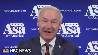 Asa Hutchinson ‘I expect to be there’ at the second GOP presidential debate [upl. by Oberg543]