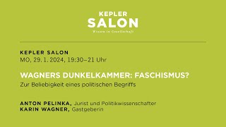 Kepler Salon  Wagners Dunkelkammer FASCHISMUS [upl. by Louls]