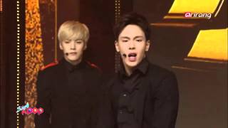 Simply KPop  MONSTA X몬스타엑스  HERO  Ep189  20151113 [upl. by Autum304]